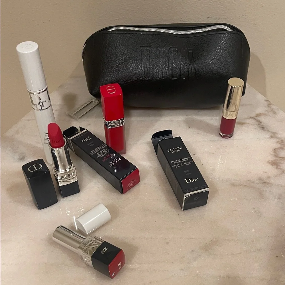 Dior 999 Rouge Lipstick set